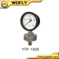 PVC diaphragm copper alloy gas pressure gauge manometer